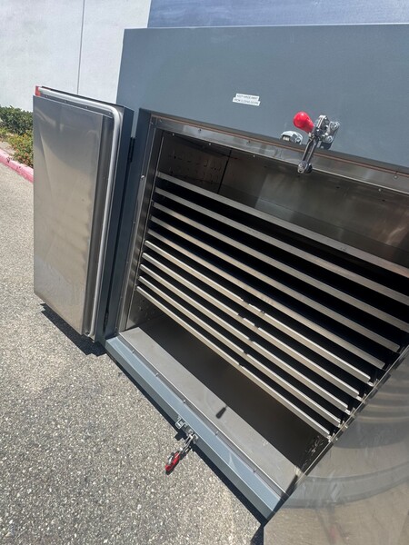 48" width x 48" H x 24" D JPW #ST424TULF480, batch oven, 500&deg;F, stainless racks, 2022, new - Image 10