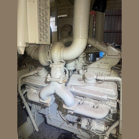 500 KW Detroit Diesel, Generator Set, 277/480 Volts, 1800 RPM, Condec-Lima generator end, 750 amps, 3PH - Image 3