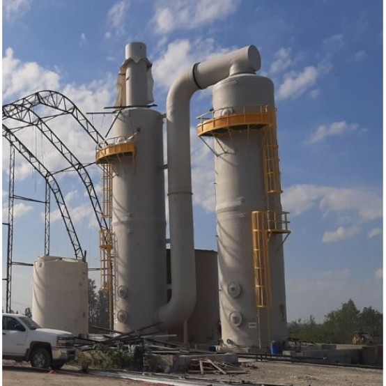 Branch Environmental #144T30H, Ammonia Stripping Tower System, 2-stage - Image 1