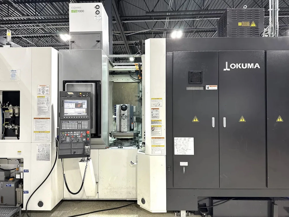 Okuma #MB-5000H, Horizontal Machining Center, 19.6" x 19.69" pallet, 29.92" X/Y/Z, 40 HP, 15000 RPM, 146 - Image 3
