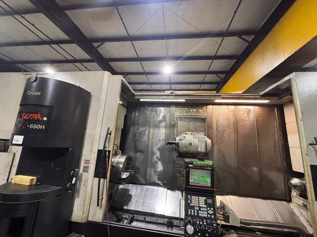 Mazak #Integrex-e650HII-x-120, CNC Lathe, 26" chuck, 6.6" bar, 120" centers, 1,000 RPM, 80 tool turret - Image 2