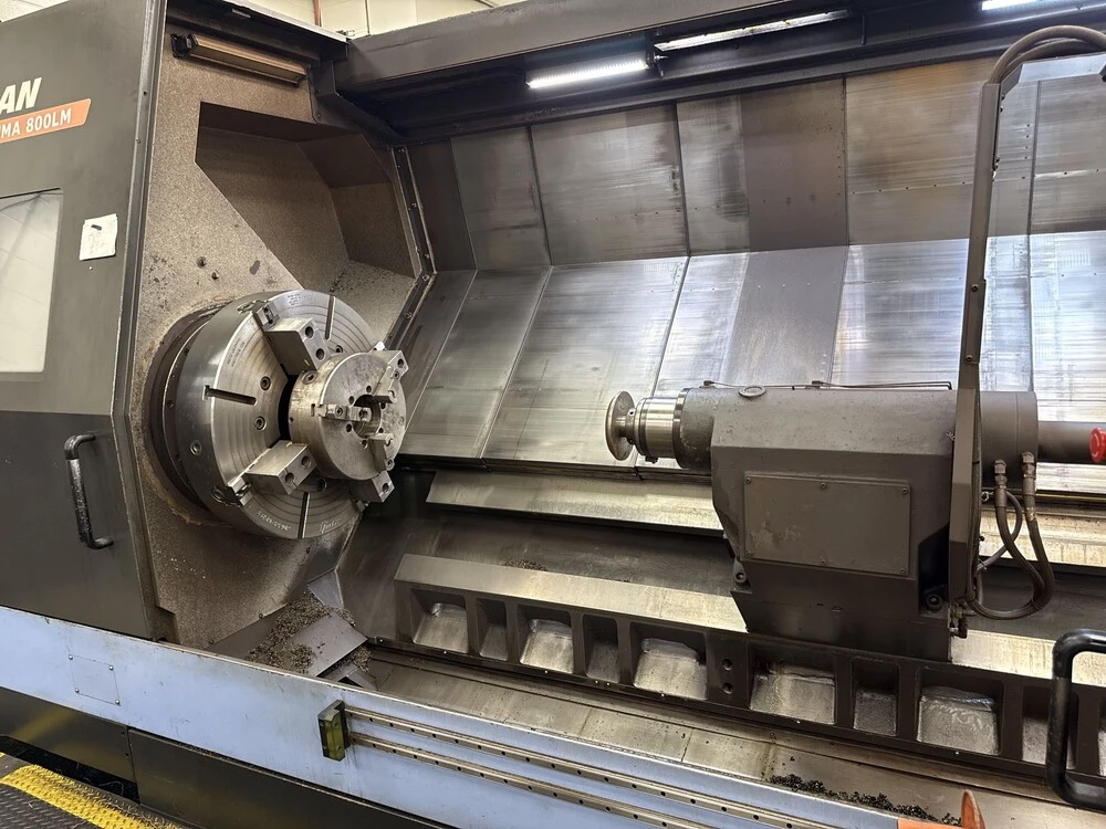 Daewoo Doosan #Puma-800LM, CNC Lathe, 32" chuck, 12.6" bar, 40.5" swing, 126" centers, 750 RPM, 12 station - Image 3