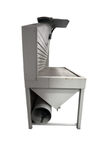 New-Tech Table/Hood with Magnahelic Gauge 32" x 56" table surface; Table height 35" - Image 3