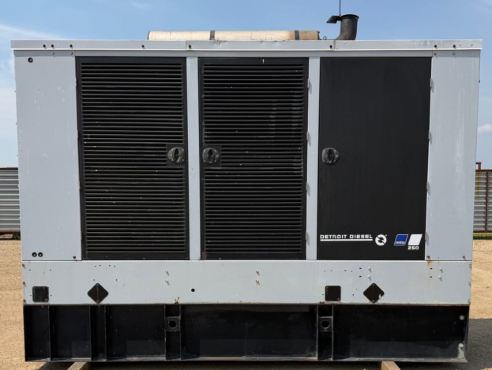 265 KW MTU / 60 Series Detroit Diesel Generator, 277/480 Volts - Image 1