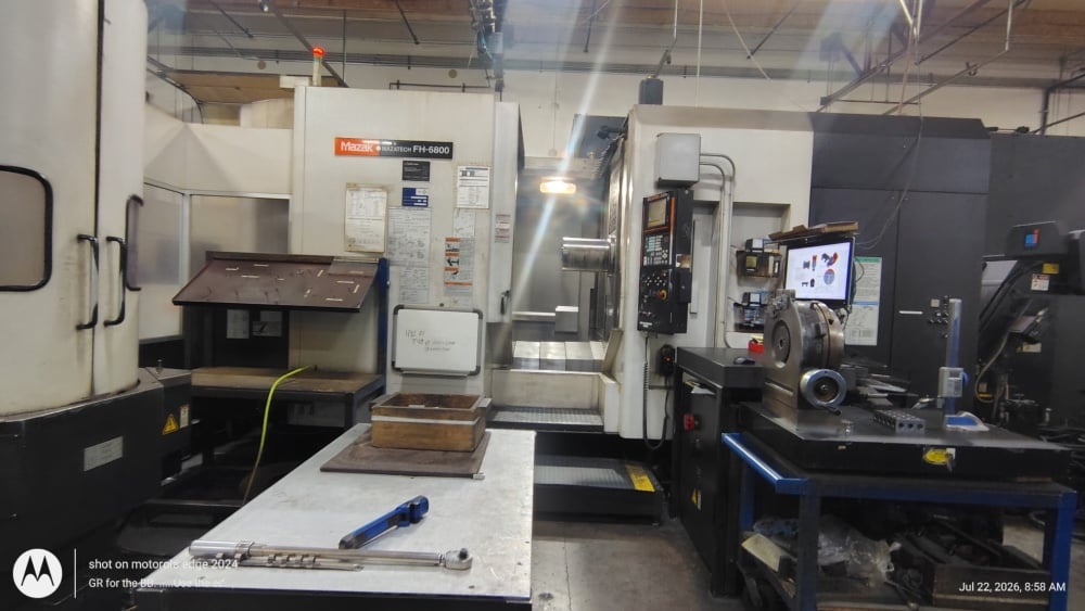 Mazak Mazatech #FH-6800, Horizontal Machining Center, 2005 - MUST SELL NOW - Image 1