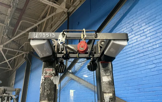 3000 lb. Toyota #6BPU15, Electric Order Picker, 4" x 48" Forks, 240" Lift Height, 107" Mast Height, 14150 - Image 7