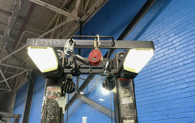 3000 lb. Toyota #6BPU15, Electric Order Picker, 4" x 48" Forks, 240" Lift Height, 107" Mast Height, 14150 - Image 9