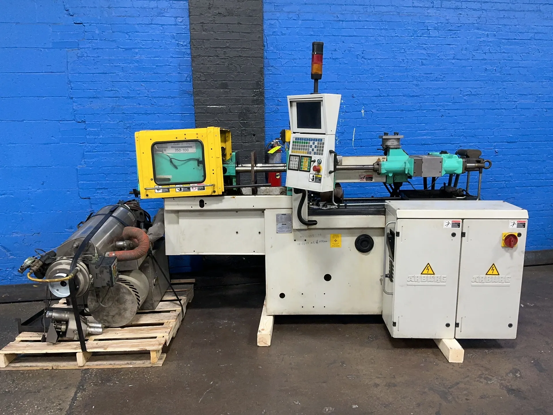 Arburg #221-KS-350-100, Allrounder Hydraulic Injection Molder, 16 KW, 3 phase, 230 V., 1999 (2 available) - Image 4