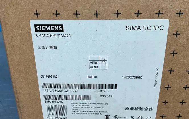 Siemens #6AV7892-0FD21-1AB0, Simatic HMI IPC677C, 2017 - Image 6