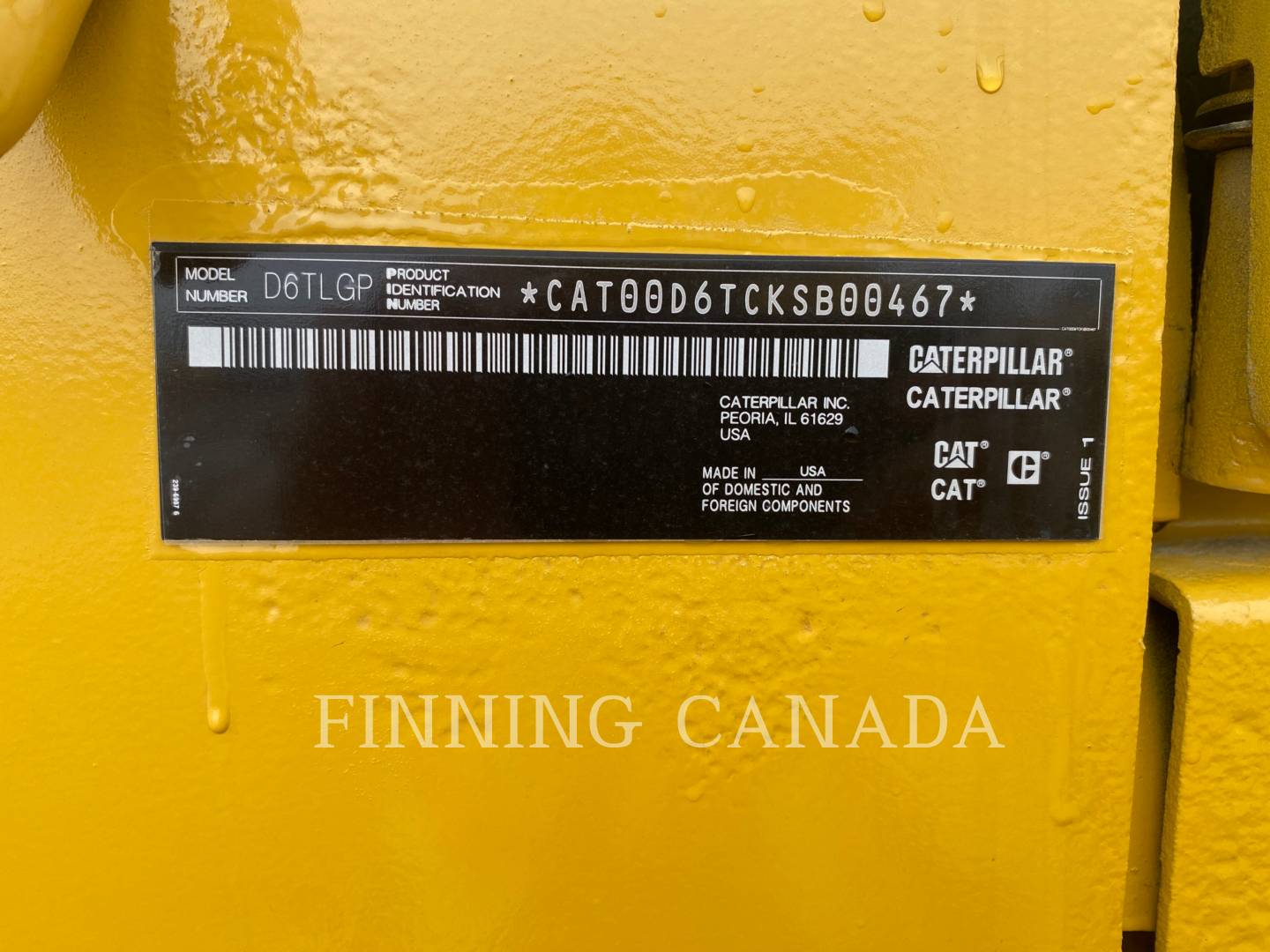Caterpillar D6T LGP, 10 hours, S/N: KSB00467, 2012 - Image 6