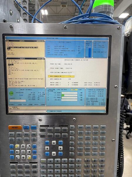 Haas #EC-500, CNC horizontal machining center, 70 automatic tool changer, 32" X, 20" Y, 28" Z, 12000 RPM - Image 4