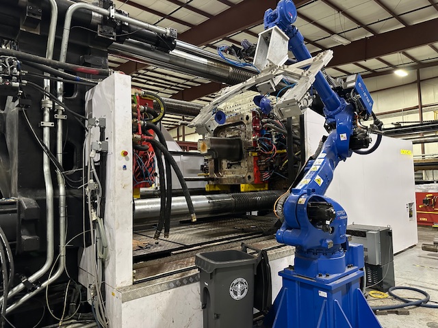 3300 Ton, 1029 oz., Borche #BU3300-V, injection molding machine with Yaskawa robot, Keba Control, 2024 - Image 10