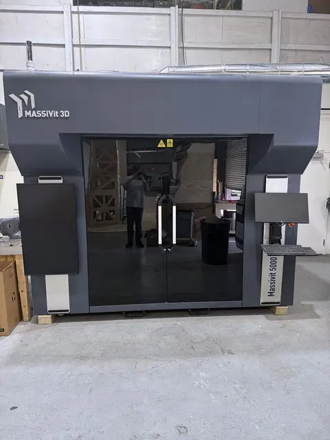 Massivit #5000, large format 3D printer, 57" x 44" x 71" build, 500 lb, 2 print heads, 300 mm/sec, 2021 - Image 2