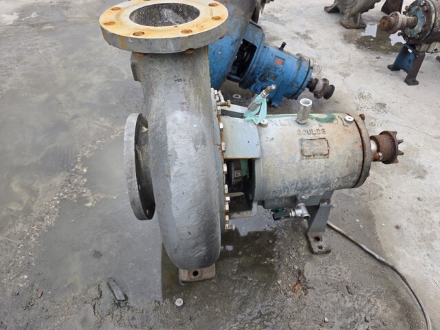 Goulds #3175, 6x8-15, ANSI Stainless Steel Centrifugal Process Pump, Bare Pump - Image 3