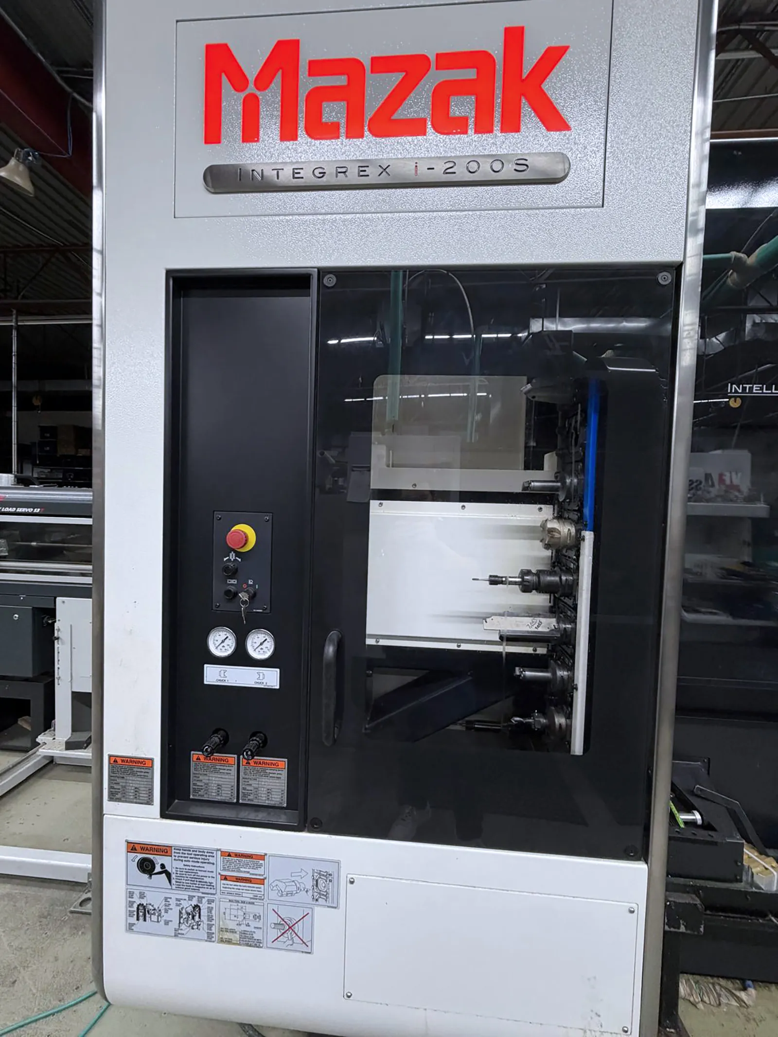Mazak #Integrex-i-200S, CNC turn-mill, 23.6" swing, 3" bar, 33.5" length, 5000 RPM, 30 HP, 36 ATC, B-axis - Image 2