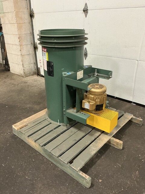 3000 cfm, New York Blower #ARR-9D, 16" tube axial fan, 2 HP, new - Image 5