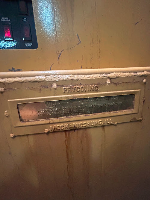 300 gallon Diesel fuel tank, Pryco, Inc. PY300ULDW Double-Wall day tank (or sub-base fuel tank) - Image 5