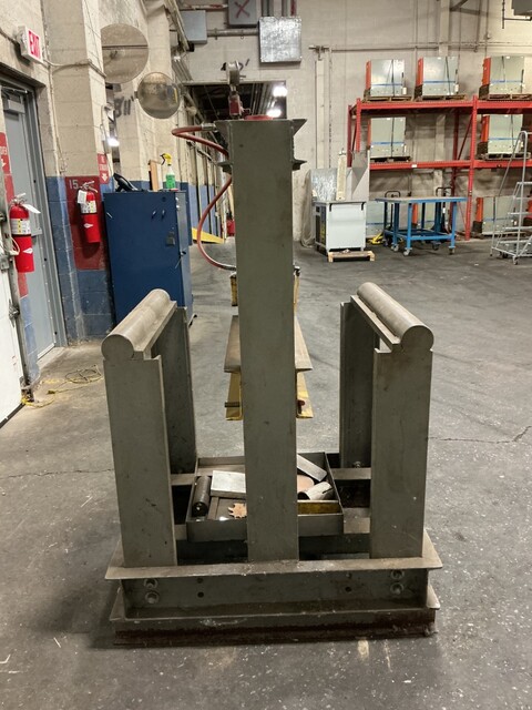 Hydraulic / pneumatic press with Power Team cylinder, 10000 psi - Image 8