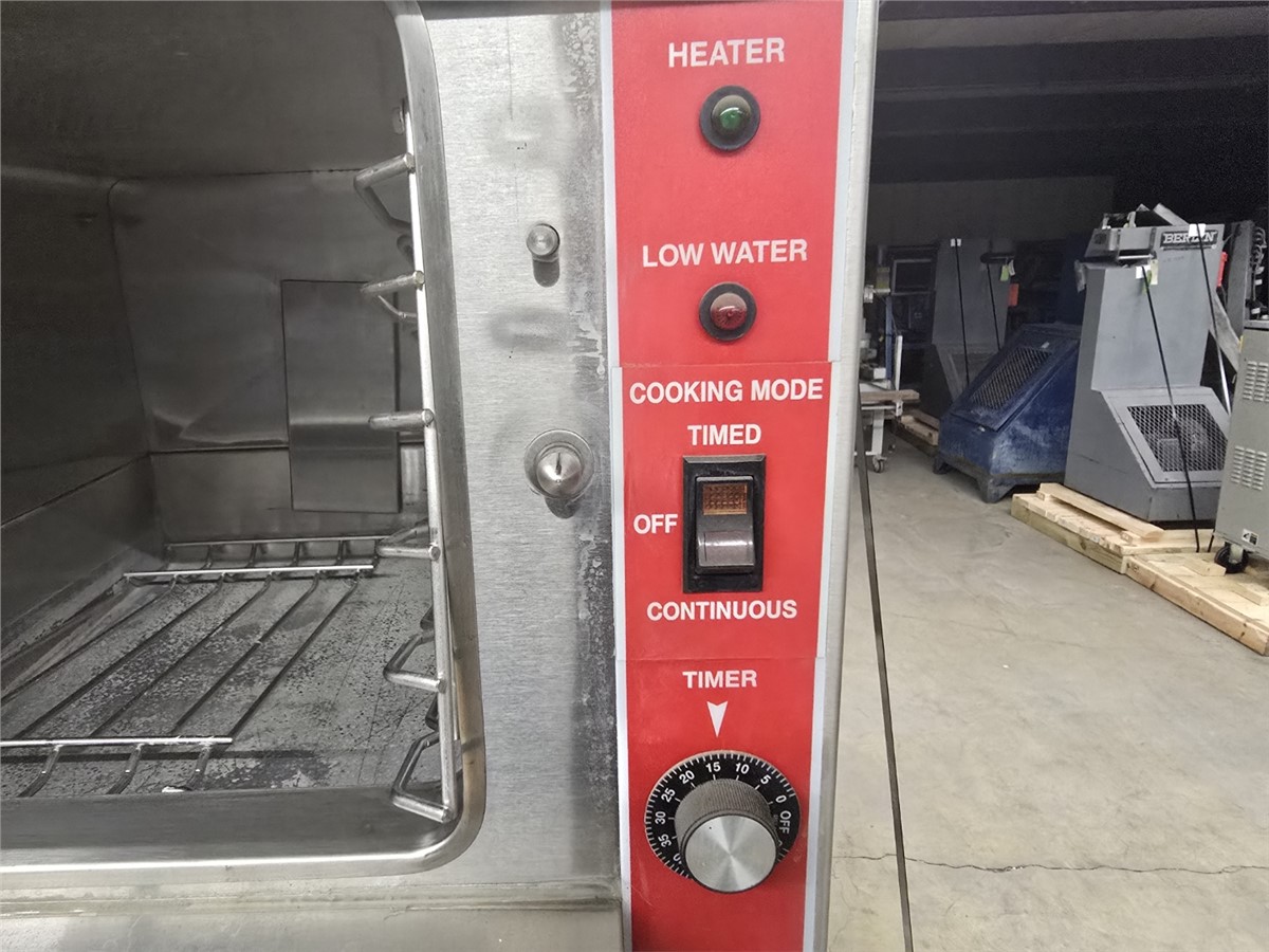 Vulcan Hart #VPX-3, Stainless Steel electric food grade steamer, 9 KW tubular heating elements, 3 pan capacity - Image 10