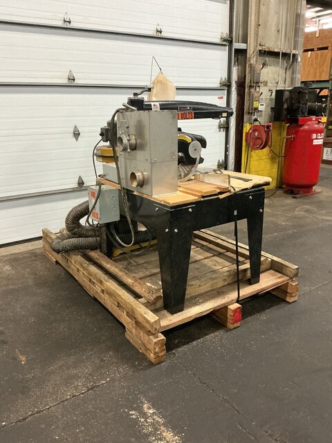 The Original Saw Co. #353101, radial arm saw with dust collector - Image 2