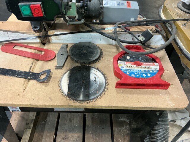 The Original Saw Co. #353101, radial arm saw with dust collector - Image 5