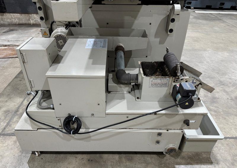 17.7" x 33.4" Okamoto #ACC84DX, 355mm wheel, 5 HP, automatic feeds, over wheel dresser, 2016 - Image 8