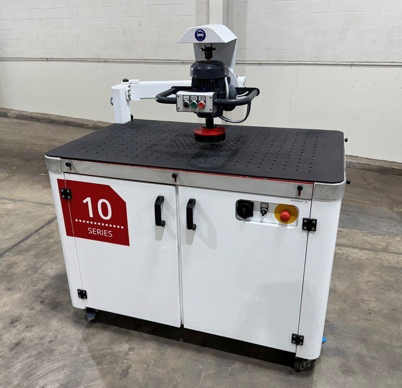 Timesavers #10-Series, 51" x 31" table, 10.2" x 12.25" vacuum, 5.9" disc, 1 HP, 2022 - Image 1