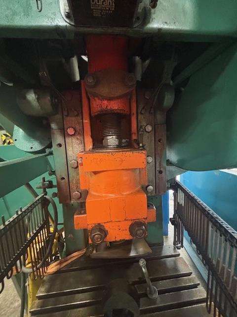 45 Ton, L & J #5, Back Gauge OBI press, 3" stroke, 15.5" Shut Height, 3" adj., 45 SPM, 18" x 28" bed - Image 6