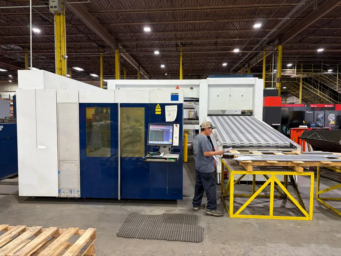 Trumpf #TruLaser-3030, CNC Fiber Laser, 6000 watt, 5' x 10' table, automatic pallet changer, TruDisk 6001 - Image 1