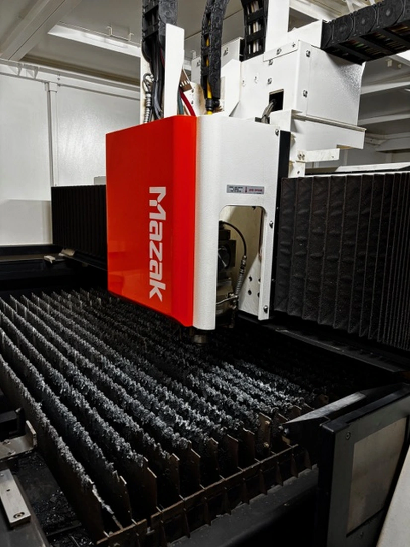Mazak #Optiplex-Champion-3015, CNC Fiber Laser, 3000 watt, 122" X, 62" Y, 5' x 10' table, 4,700 IPM rapid - Image 3