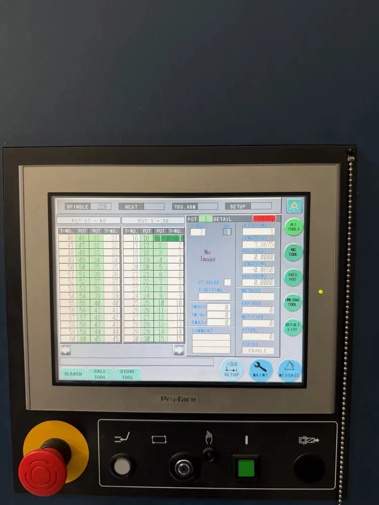 Matsuura #MAM72-100H, 4-Axis CNC Horizontal Machining Center, 37.7" X/Y/Z, 24.8" x 24.8" pallet, 12000 RPM - Image 9