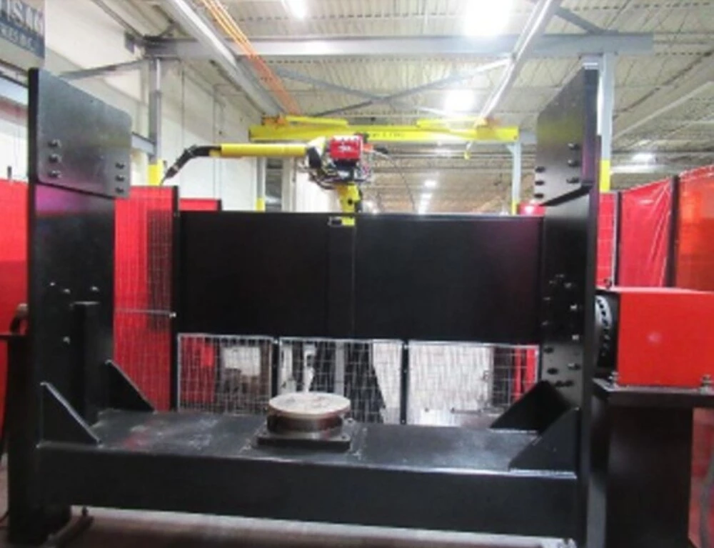 Lincoln Electric, Electric Robotic Welder, air-cooled welding cobot cart, 12' reach, 5,000 lb. positioner - Image 3