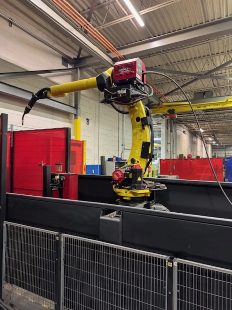 Lincoln Electric, Electric Robotic Welder, air-cooled welding cobot cart, 12' reach, 5,000 lb. positioner - Image 6
