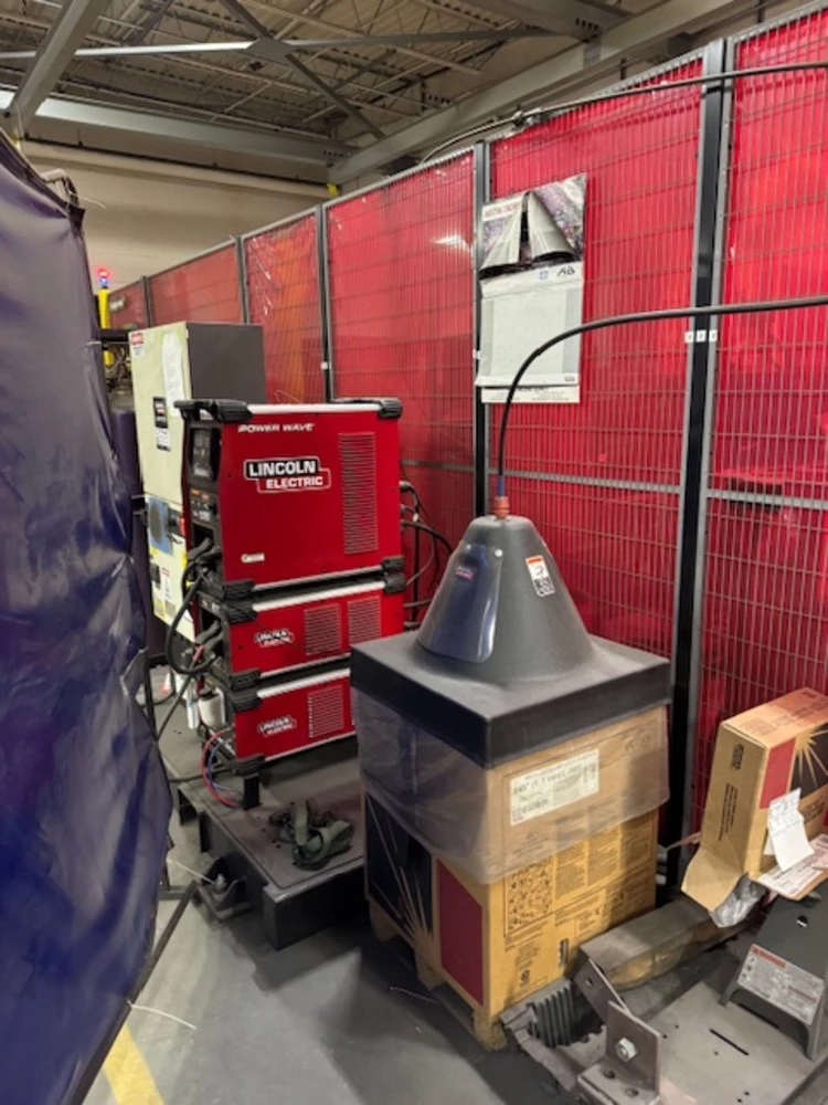 Lincoln Electric, Electric Robotic Welder, air-cooled welding cobot cart, 12' reach, 5,000 lb. positioner - Image 10