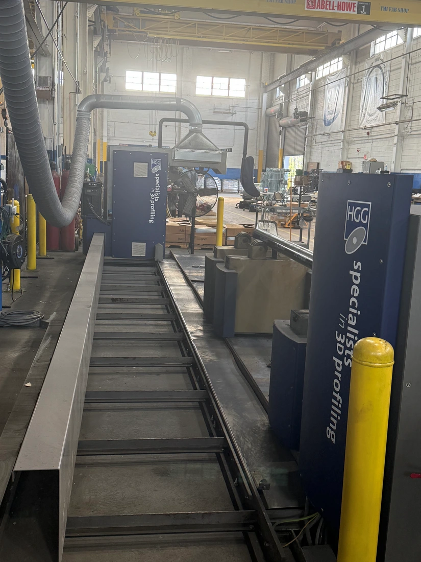 HGG #PC600, CNC Pipe Profile Cutting Machine, 2" - 24" O.D. capacity, 3 ton pipe weight, 20' pipe length - Image 4