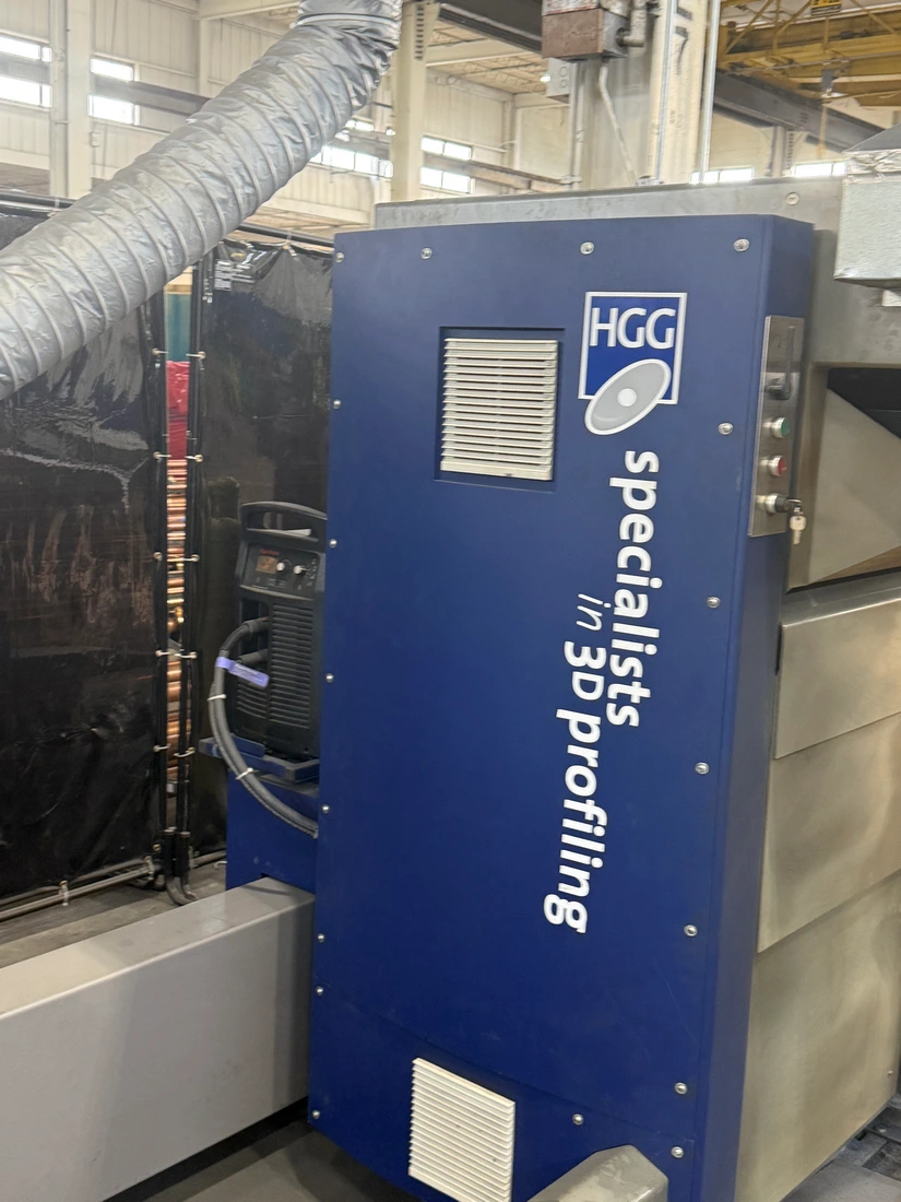 HGG #PC600, CNC Pipe Profile Cutting Machine, 2" - 24" O.D. capacity, 3 ton pipe weight, 20' pipe length - Image 5