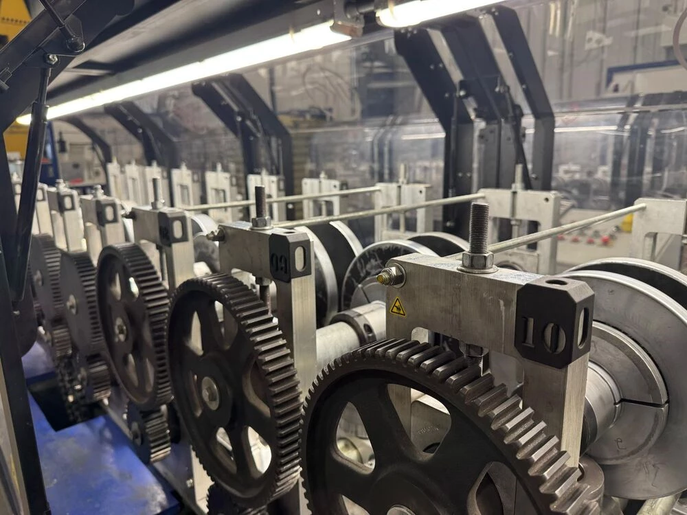 10 Stand, Knudson #KFD-2025G1, Stud/Track Rollformer, 1.5" max. profile depth, 17" max. strip width, 41" pass - Image 3