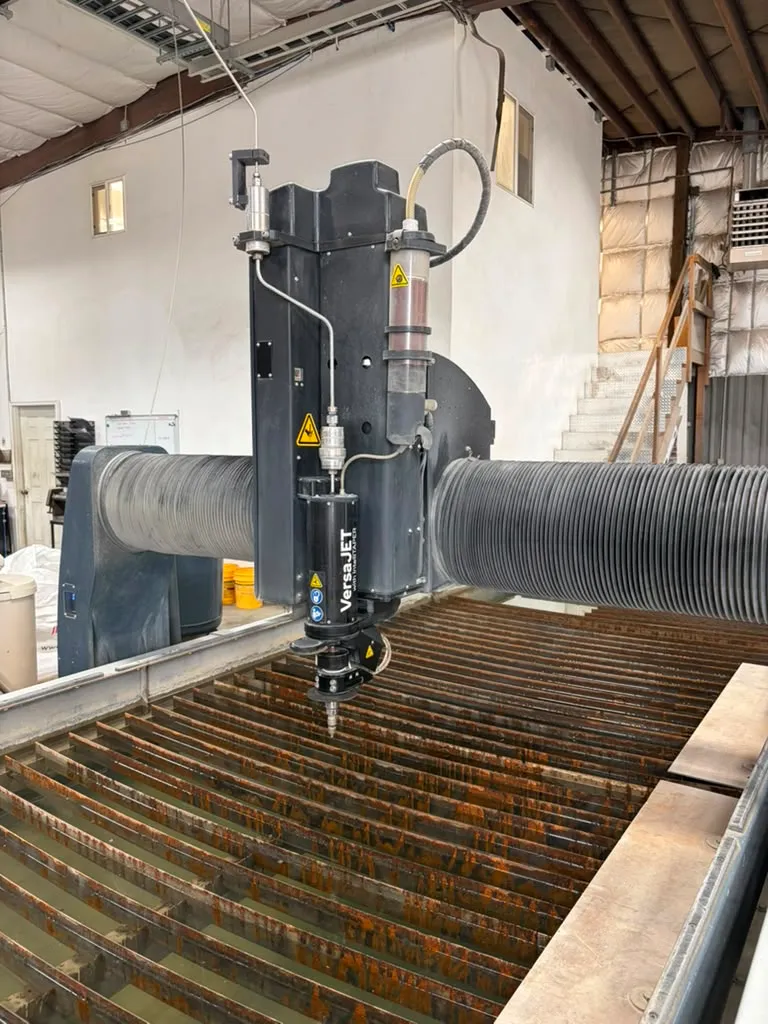 Omax #Optimax-60X, 5-Axis CNC Waterjet, 5.1' x 13' table, 40 HP, 60,000 psi, 350 IPM traverse, 600 lb. - Image 7
