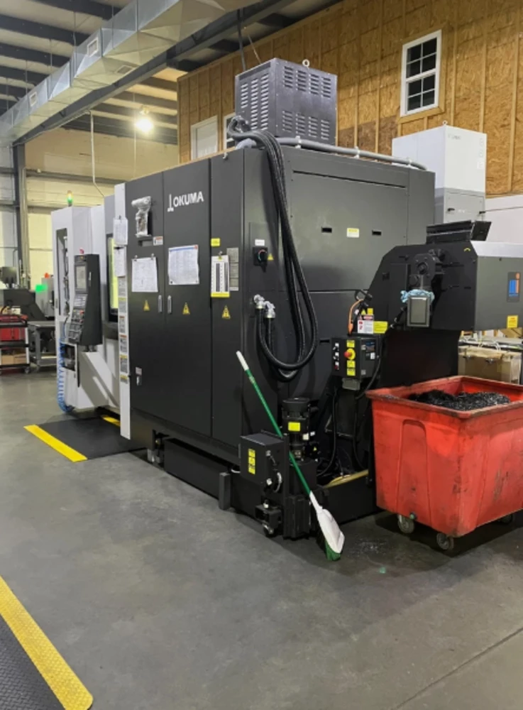 Okuma #MB-4000H, 4-Axis CNC Horizontal Machining Center, 24.6" X/Y/Z, 15.7" x 15.7" pallet, 15000 RPM, 60 - Image 3