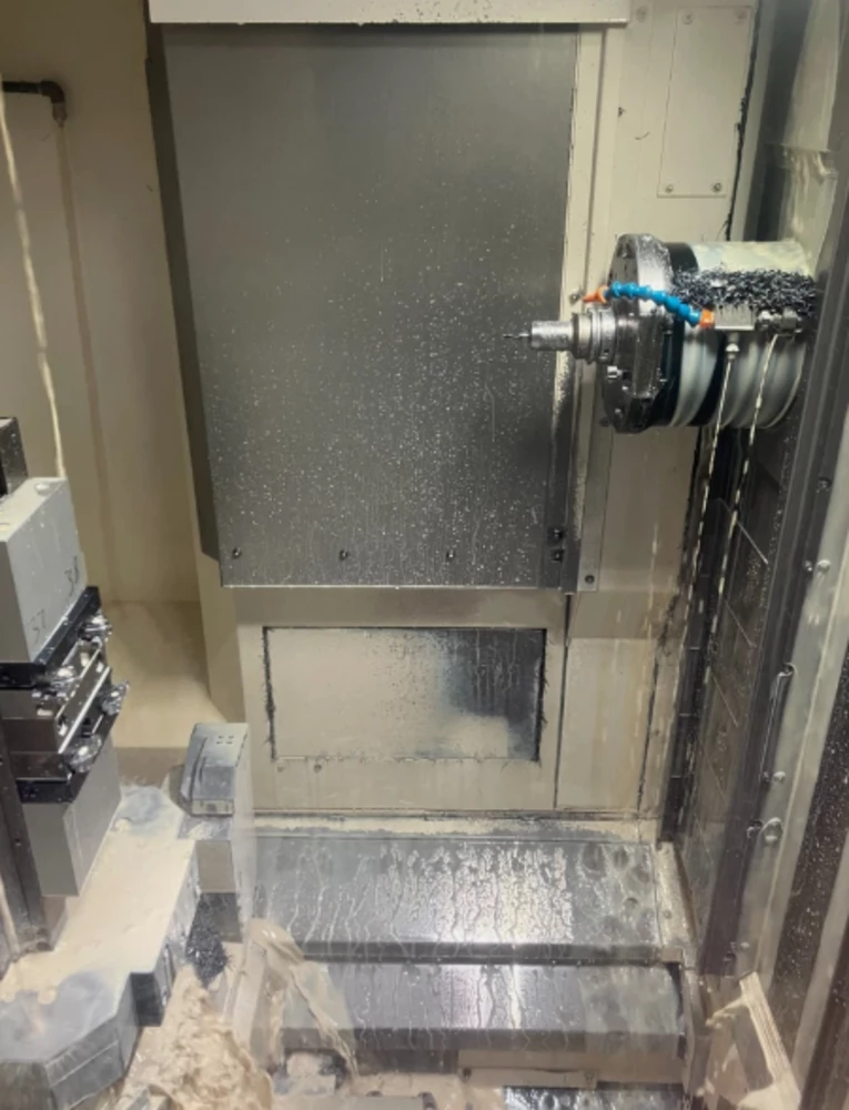 Okuma #MB-4000H, 4-Axis CNC Horizontal Machining Center, 24.6" X/Y/Z, 15.7" x 15.7" pallet, 15000 RPM, 60 - Image 4