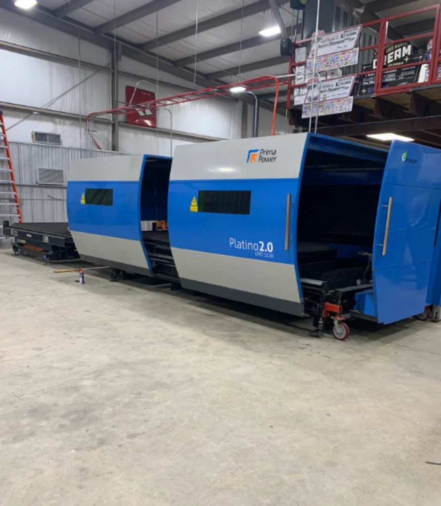 Prima #Power-Platino, CNC Fiber Laser, 4000 watt, 5' x 10' table, 2015 - Image 1