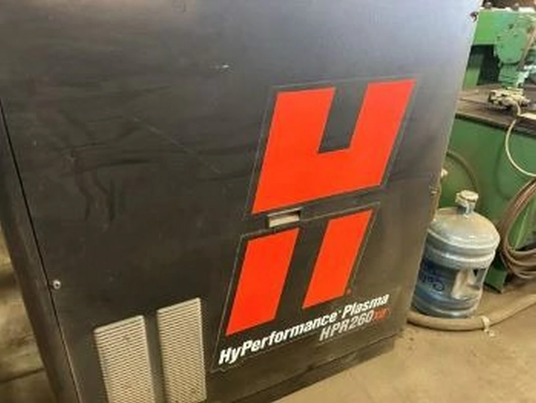 177 Ton, Peddinghaus #FPB-1800, CNC Punch/Plasma Cutter, 1.75" max. punch hole, 1/4"-1" thickness, 6"-72" - Image 5