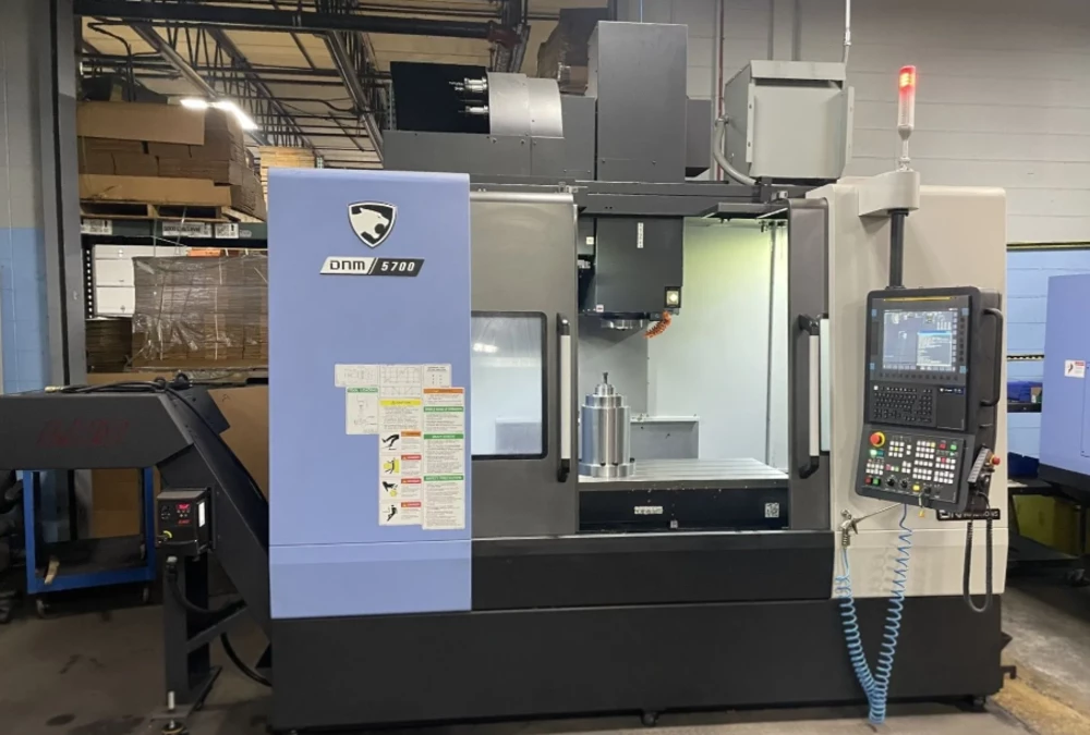 DN Solutions #DNM-5700, 4-Axis CNC Vertical Machining Center, 41" X, 22" Y, 20" Z, 25 HP, 12,000 RPM, Cat 40 - Image 1