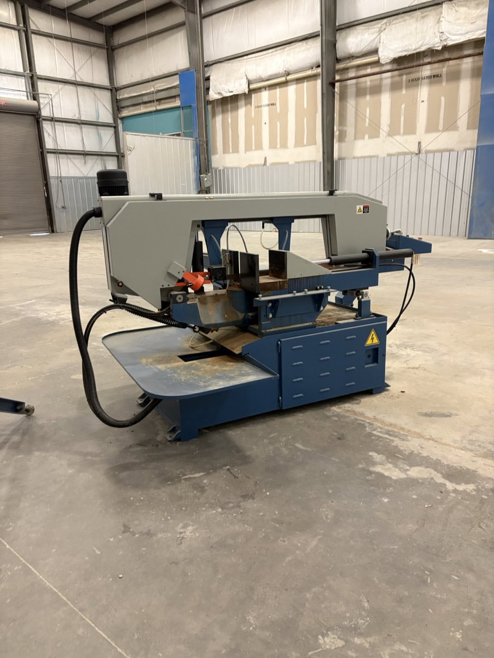 13" x 18" Baileigh #BS-20SA-DM, dual miter semi-automatic horizontal band saw, 0°-60° miter, 3 HP, 60-306 - Image 3