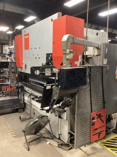 176 Ton, Bystronic #Xact-160, CNC press brake, 10' overall, 18.9" open, 8.66" stroke, 16.5" throat, 4-axis - Image 5