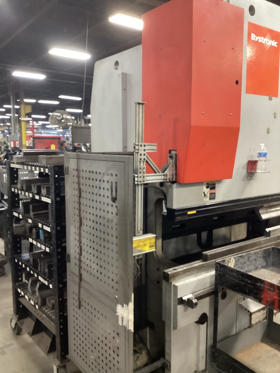 176 Ton, Bystronic #Xact-160, CNC press brake, 10' overall, 18.9" open, 8.66" stroke, 16.5" throat, 4-axis - Image 8