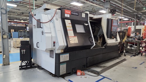Mazak #QTN-450-II, CNC turning center, 33.2" swing, 7" bore, 6.5" bar, 48" turning length, 2000 RPM, 50 HP - Image 2