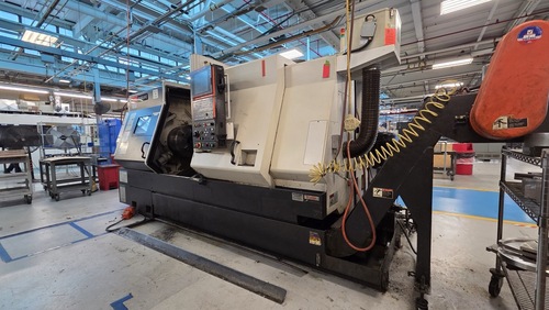Mazak #QTN-450-II, CNC turning center, 33.2" swing, 7" bore, 6.5" bar, 48" turning length, 2000 RPM, 50 HP - Image 3