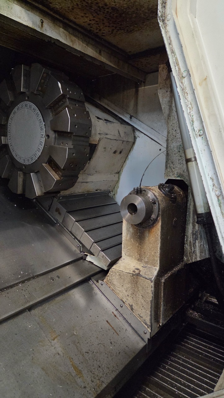 Mazak #QTN-450-II, CNC turning center, 33.2" swing, 7" bore, 6.5" bar, 48" turning length, 2000 RPM, 50 HP - Image 7