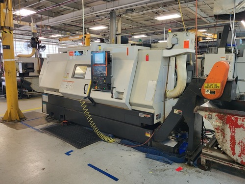 Mazak #QTN-450-II, CNC turning center, 33.2" swing, 7" bore, 6.5" bar, 48" turning length, 2000 RPM, 50 HP - Image 2